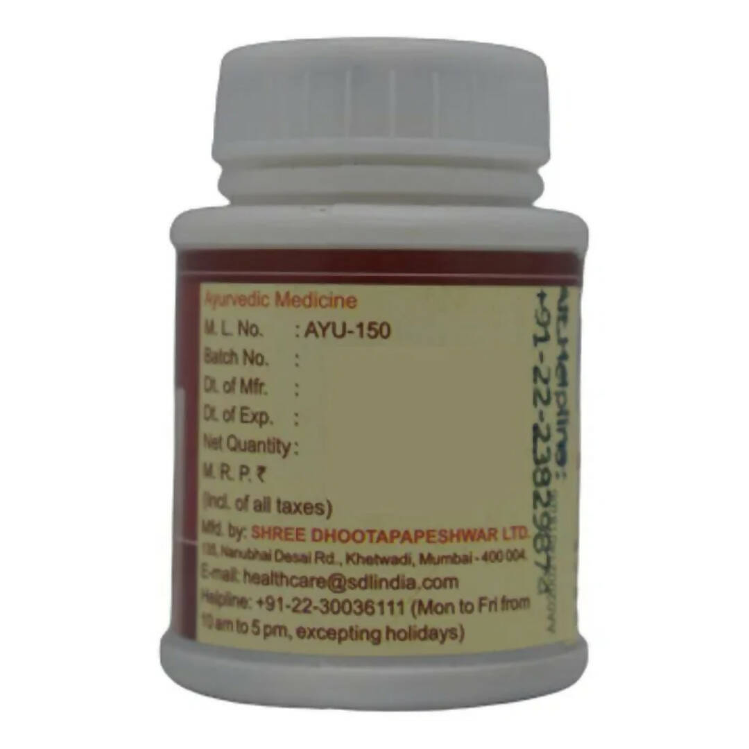 Dhootapapeshwar Vanga Bhasma Tablets - Distacart