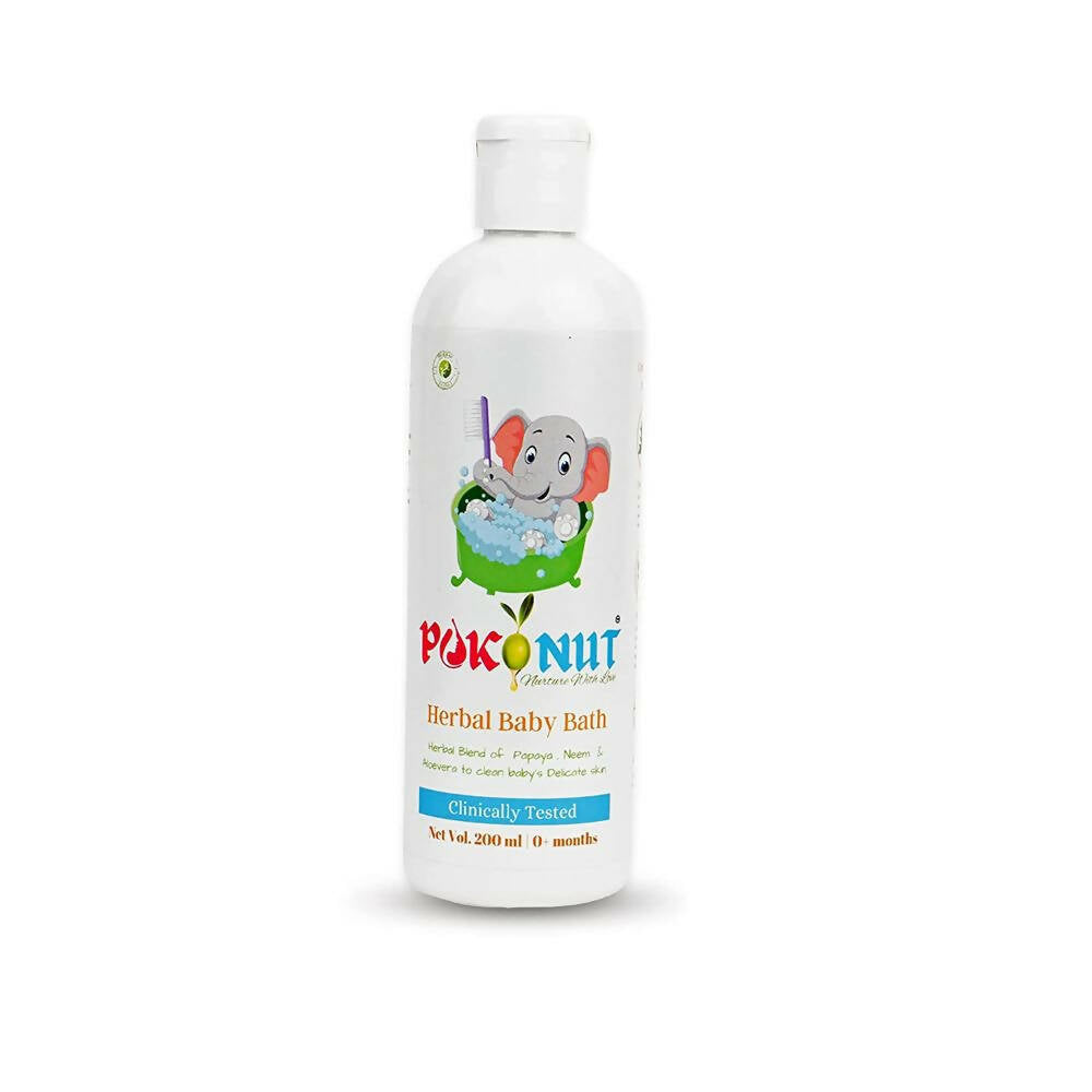 Pokonut Herbal Baby Body Bath - Distacart