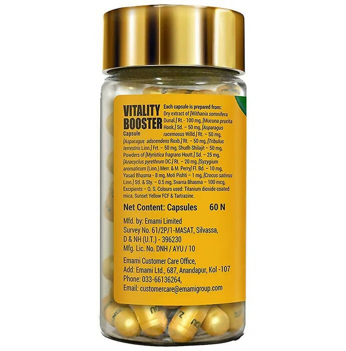 Zandu Vitality Booster Capsules - Distacart