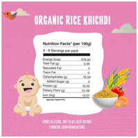 Thumbnail for Timios Organic Rice Khichdi Porridge Nutrition Facts