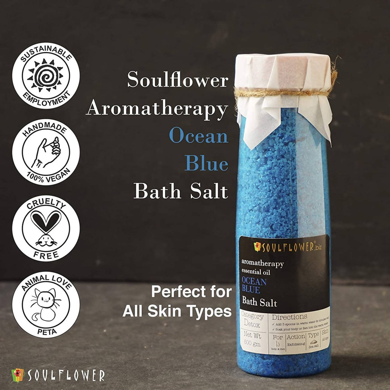 Soulflower Aromatherapy Bath Salt