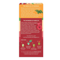 Thumbnail for Organic India Moringa Hibiscus Tea Bags