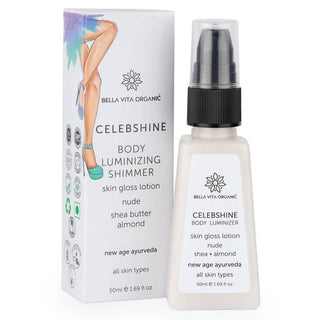 Bella Vita Organic Celeb Shine Body Luminizing Shimmer - Distacart