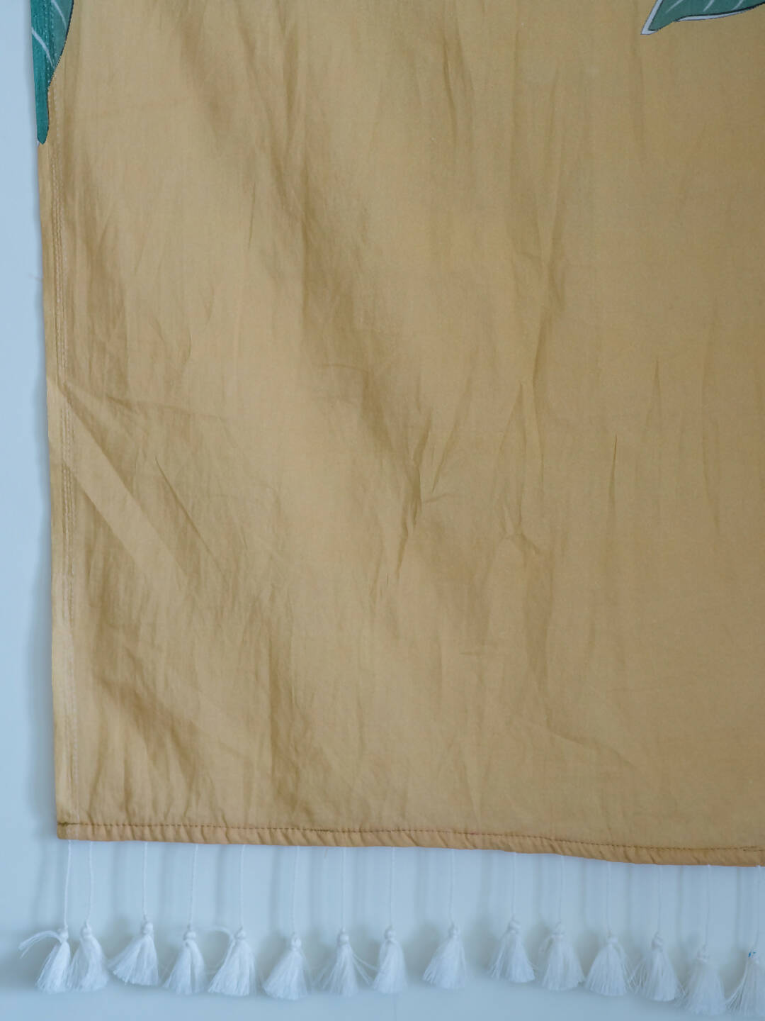 Suta Multi Color Floral Pure Cotton Saree - Distacart