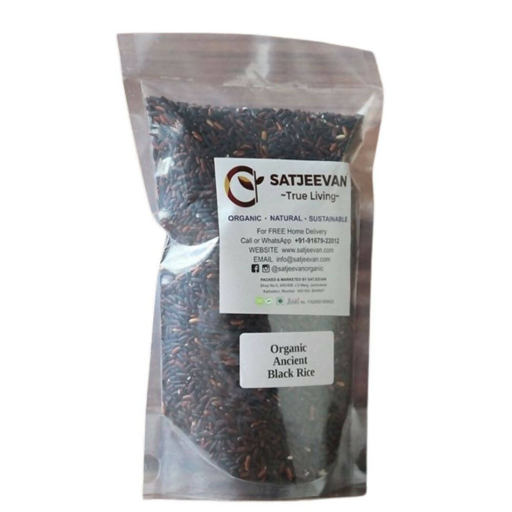 Satjeevan Organic Ancient Black Rice - Distacart