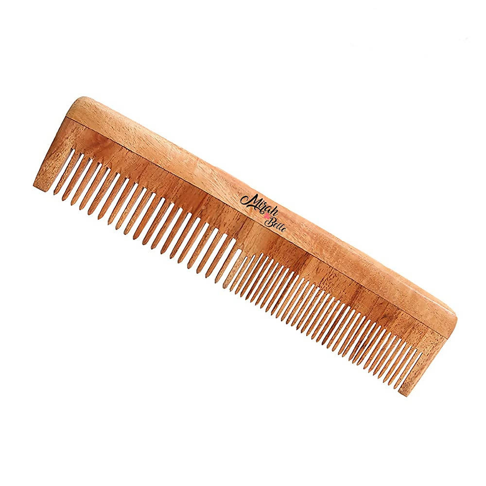 Mirah Belle Handmade Neem Wood Comb - Distacart