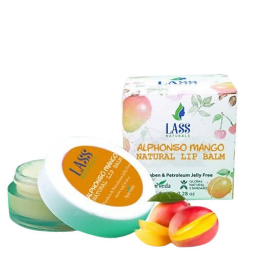 Lass Naturals Alphonso Mango Natural Lip Balm - Distacart