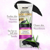 Thumbnail for Wow Skin Science Activated Charcoal Face Wash