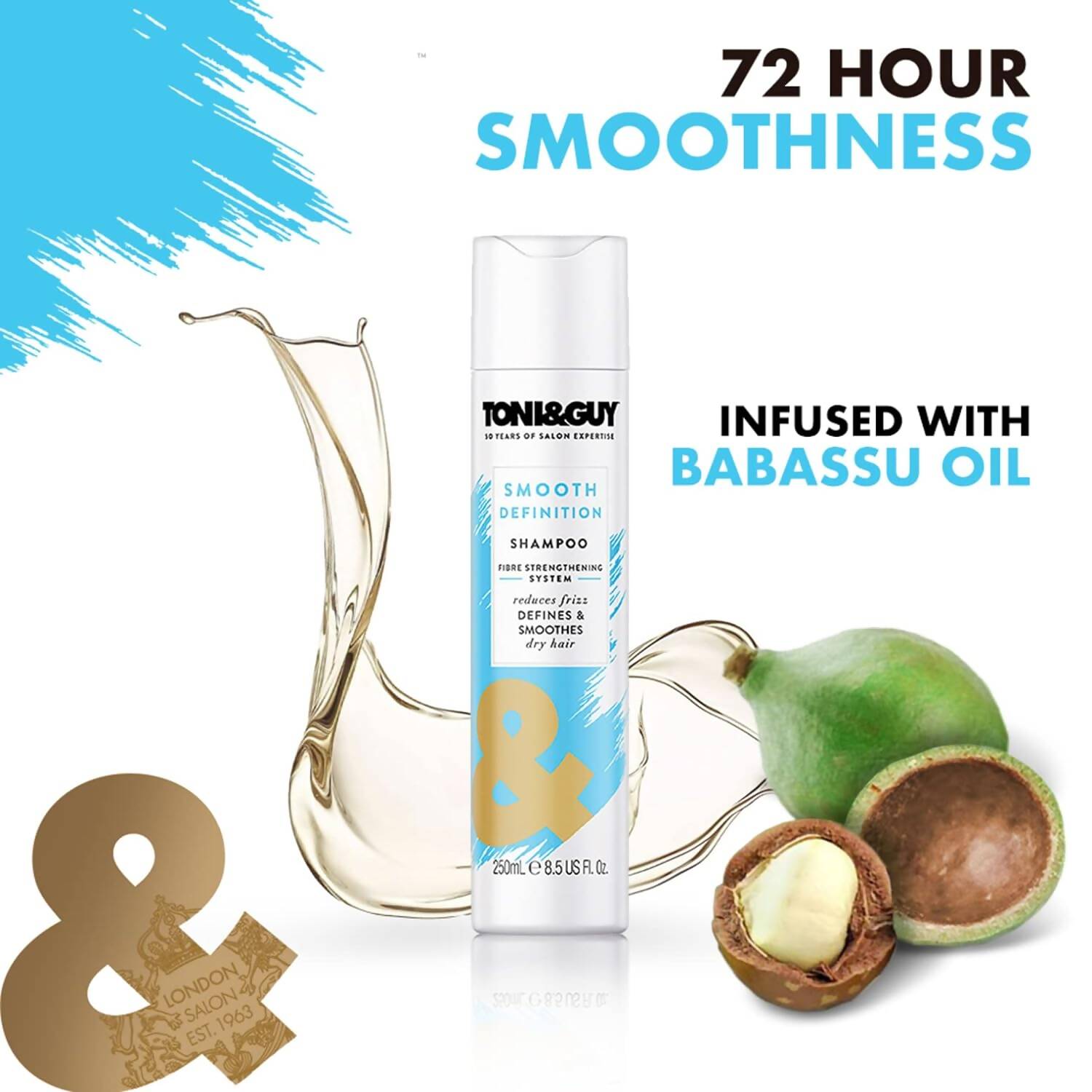 Toni&Guy Smooth Definition Shampoo - Distacart