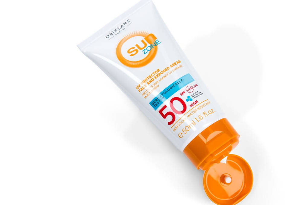 Oriflame Sun Zone UV Protector Face and Exposed Areas SPF 50 High - Distacart