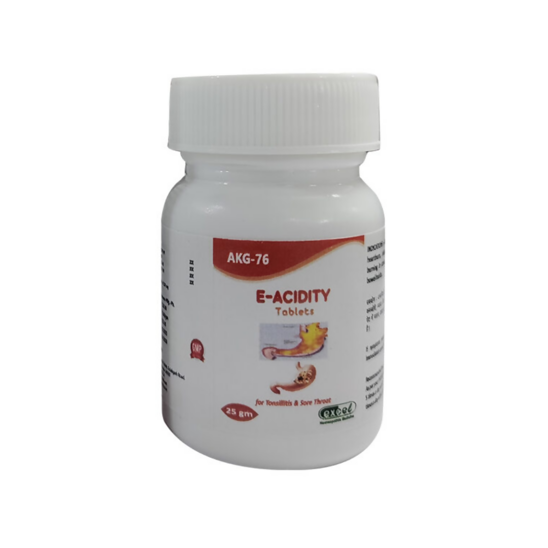 Excel Pharma E-Acidity Tablets - Distacart