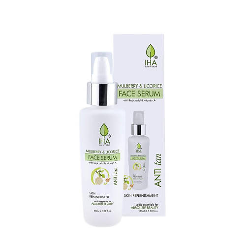 Iha Anti Tan Face Serum with Mulberry & Licorice - Distacart