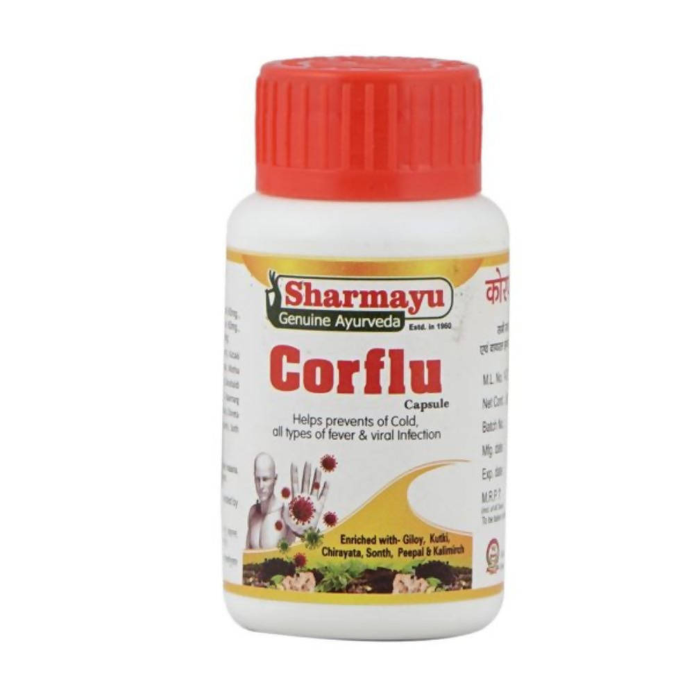 Sharmayu Ayurveda Corflu Capsules - Distacart