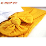 Thumbnail for Snowie Soft Turban Knotted Cotton Headbands For Baby Girls Multicolor - Distacart