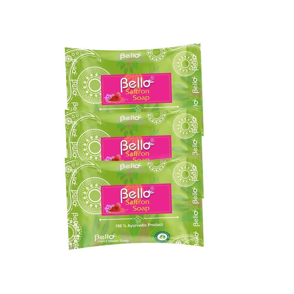Bello Herbals Herbal Saffron Soap - Distacart