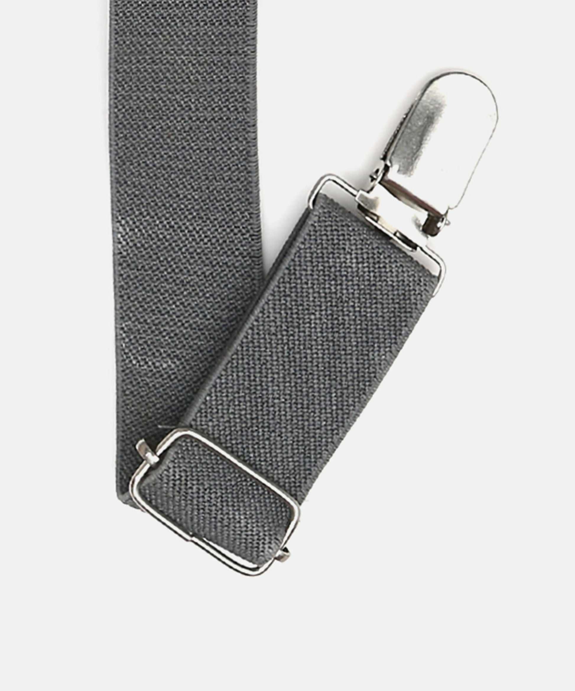 Manet Boys Solid Suspenders - Grey - Distacart