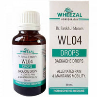 Thumbnail for Wheezal Homeopathy WL-04 Backache Drops