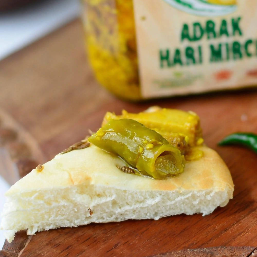 The Little Farm Co Adrak Hari Mirch Pickle