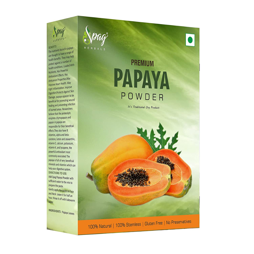 Spag Herbals Premium Papaya Powder - Distacart