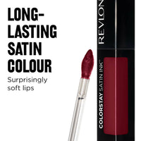 Thumbnail for Revlon Colorstay Satin Ink Liquid Lip Color - Partner In Wine - Distacart