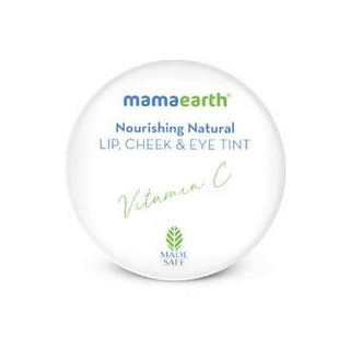 Mamaearth Nourishing Natural Lip Cheek & Eye Tint With Vitamin C & Beetroot-Beet Red - Distacart