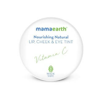 Mamaearth Nourishing Natural Lip Cheek &amp; Eye Tint With Vitamin C &amp; Beetroot-Beet Red - Distacart