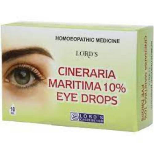 Lord's Homeopathy Cineraria Maritima 10% Eye Drops