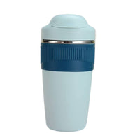 Thumbnail for Wosta Travel Coffee Mug with Lid and Straw Tumbler - 480ml (Sky Blue) - Distacart