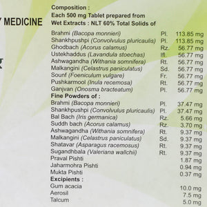 Medha Vati Extra Power Composition 