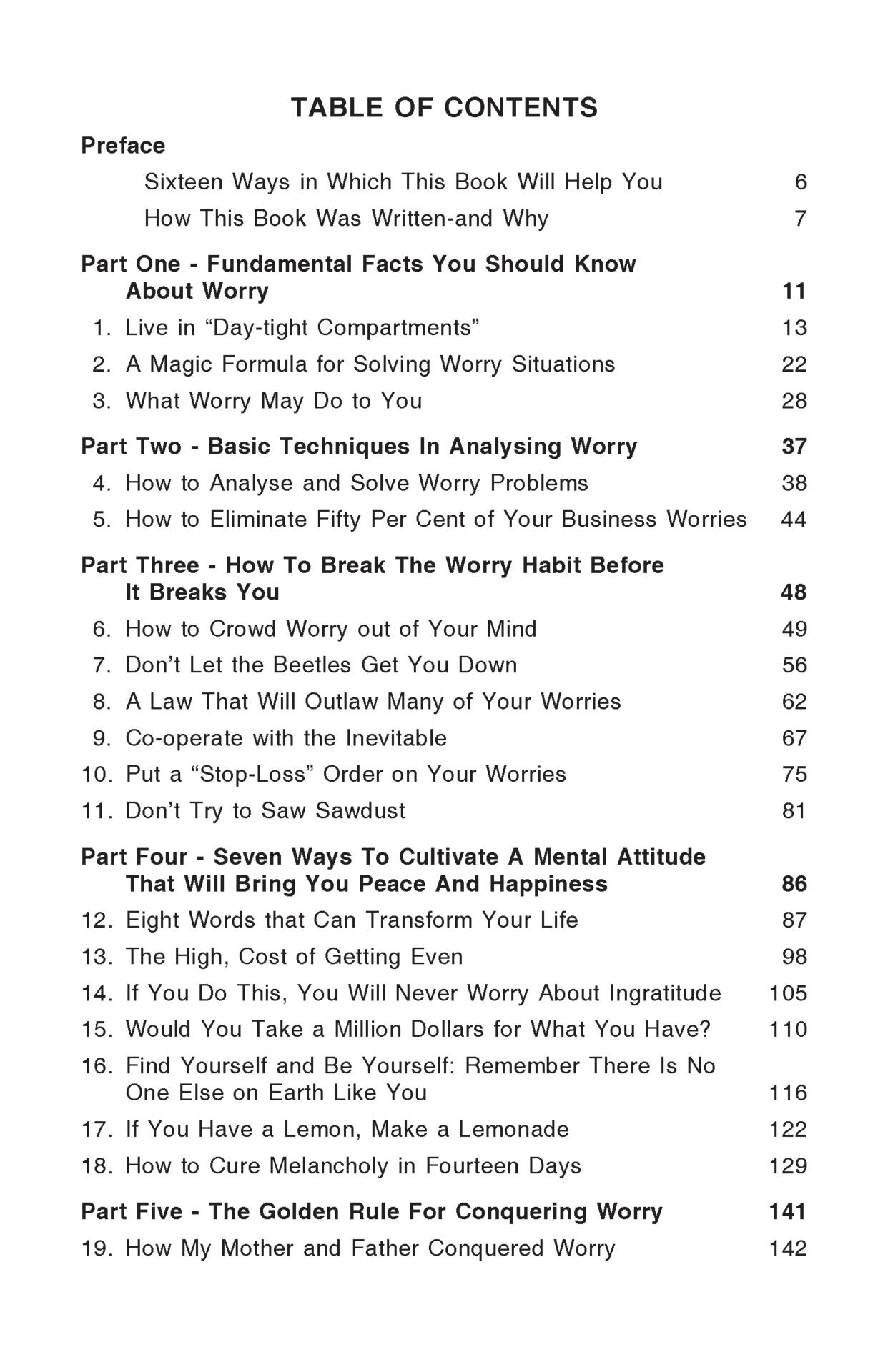 How To Stop Worrying & Star Living - Distacart