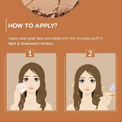 Colorbar 24Hrs Wear Weightless Powder Foundation Pf 13 - Distacart