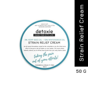 Detoxie Strain Relief Cream - Distacart