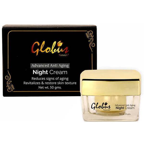 Globus Naturals Advanced Anti Aging Night Cream - Distacart