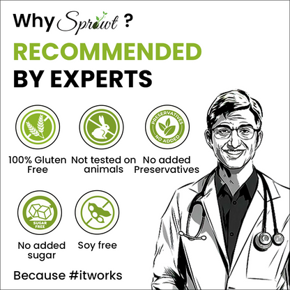 Sprowt Spirulina Capsules - Distacart