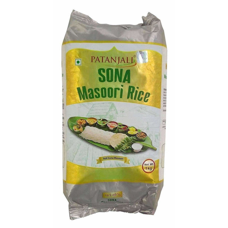 Patanjali Sona Masoori Rice ( 1 kg) - Distacart