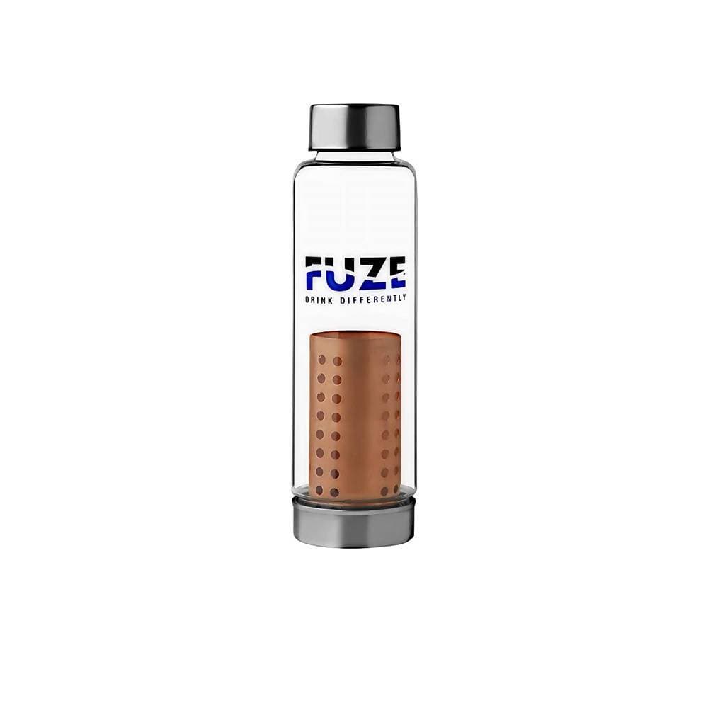 Fuze Glass Bottle With Pure Copper Filter