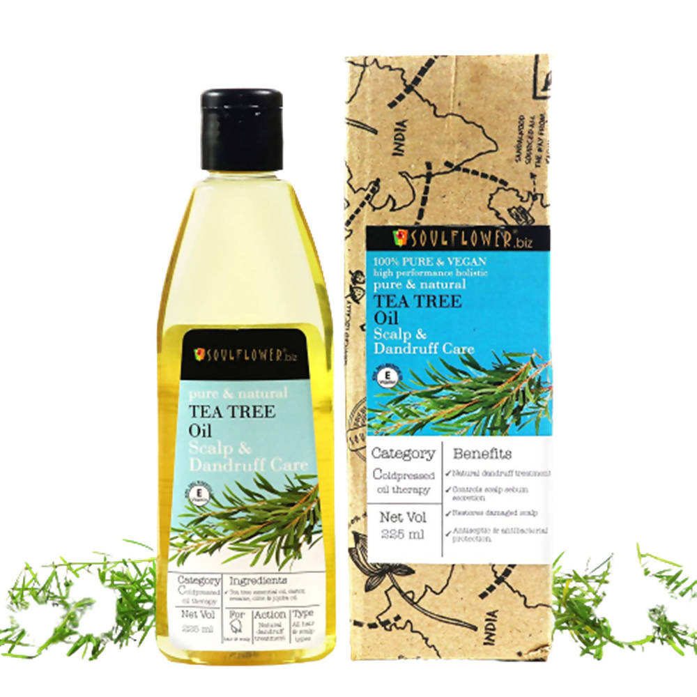 Soulflower Pure & Natural Tea Tree Oil Scalp & Dandruff Care online