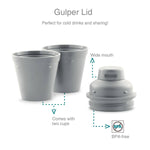 Thumbnail for Vaya Drynk Stainless Steel Water Bottle Tumbler for Office - 600ml (White) - Distacart