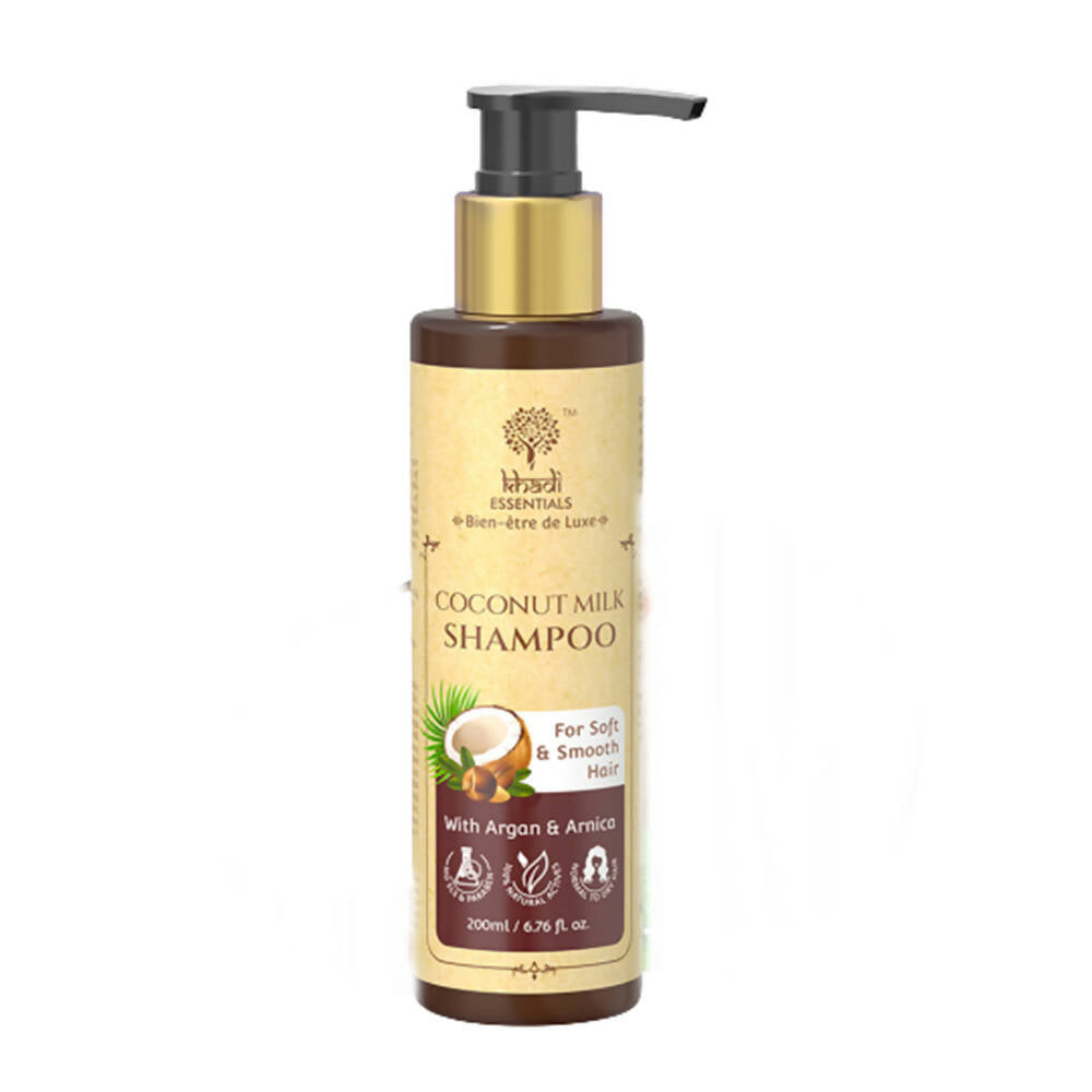 Khadi Essentials Coconut Milk Shampoo - Distacart
