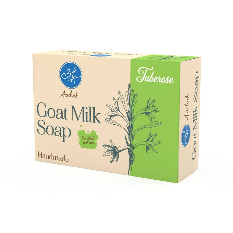 Aadvik Goat Milk Soap - Tuberose - Distacart