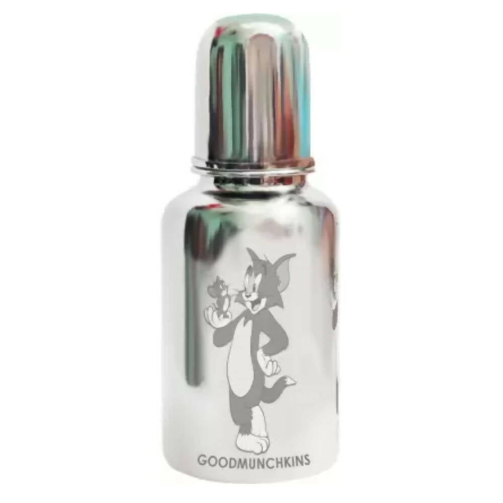 Goodmunchkins Stainless Steel Feeding Bottle 304 Grade Steel, Jointless, BPA Free, Rustfree Bottle for Kids - Distacart