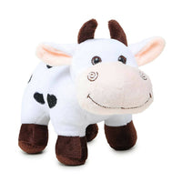 Thumbnail for Webby Plush Standing Cow with Smiling Face Stuffed Soft Toy for Kids - Distacart