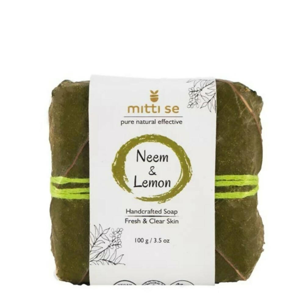 Mitti Se Neem & Lemon Handcrafted Soap - Distacart