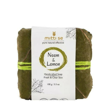 Mitti Se Neem & Lemon Handcrafted Soap - Distacart