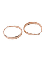 Thumbnail for NVR Women Gold Plated Hoop Earrings - Distacart