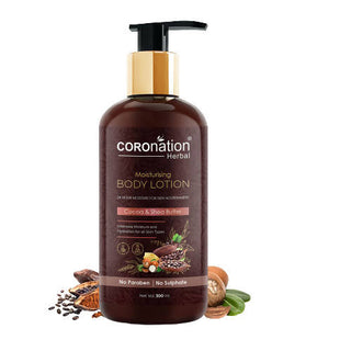 Coronation Herbal Cocoa and Shea Butter Body Lotion - Distacart