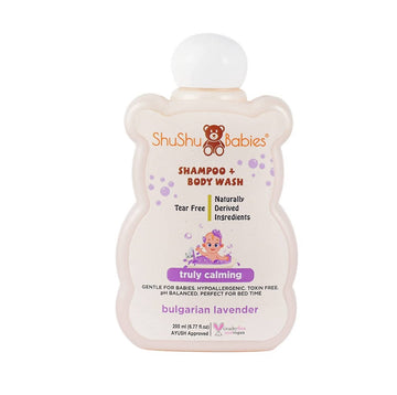 ShuShu Babies Shampoo + Body Wash Bulgarian Lavender - Distacart