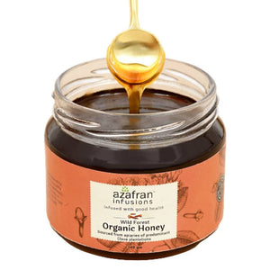 Azafran Infusions Wild Forest Organic Honey (Clove) - Distacart