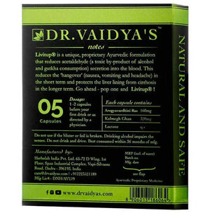 Dr. Vaidya's Livitup Capsules - Distacart
