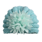 Thumbnail for BabyMoon Baby Knitted Flower Cap - Distacart